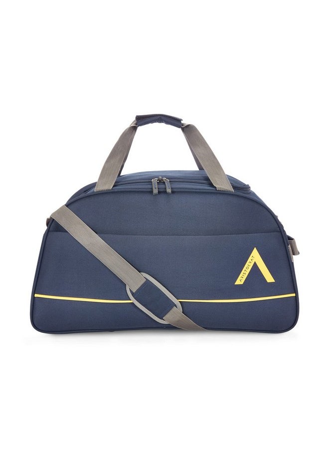 Aristocrat Cadet 62Cm Polyester Carry On Luggage Navy Blue Duffle, 30 Cm