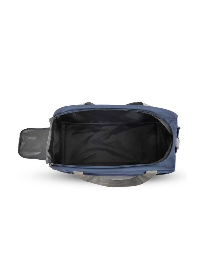 Aristocrat Cadet 62Cm Polyester Carry On Luggage Navy Blue Duffle, 30 Cm