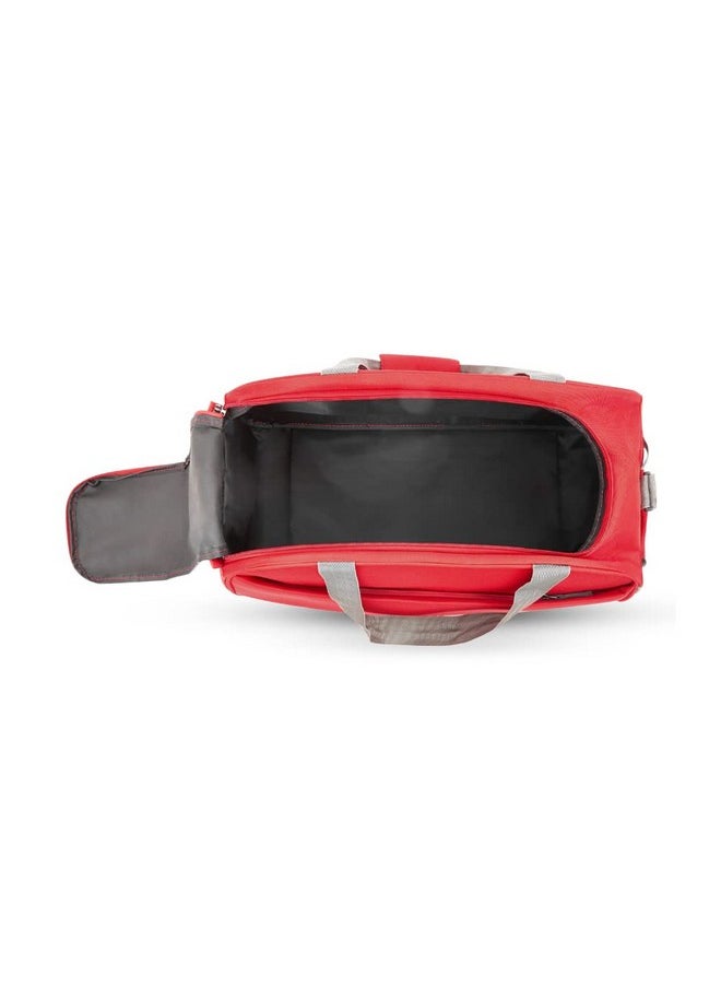 Aristocrat Cadet 52Cm Polyester Cabin Luggage Red Duffle Bag, 28 Cms