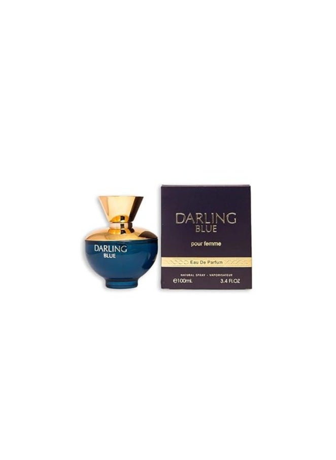 Ard Al Zaafaran Darling Blue Pour Femme Eau de Parfum – Elegance in Every Drop, 100ml