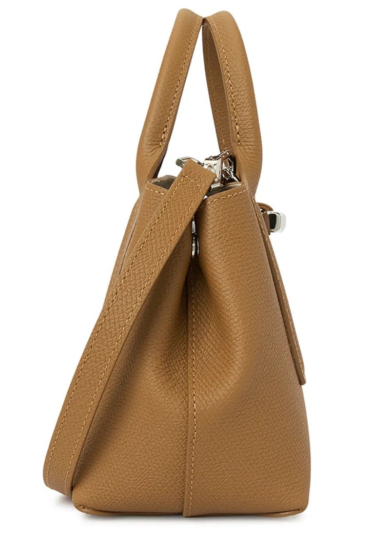 Roseau Small Leather Top Handle Bag