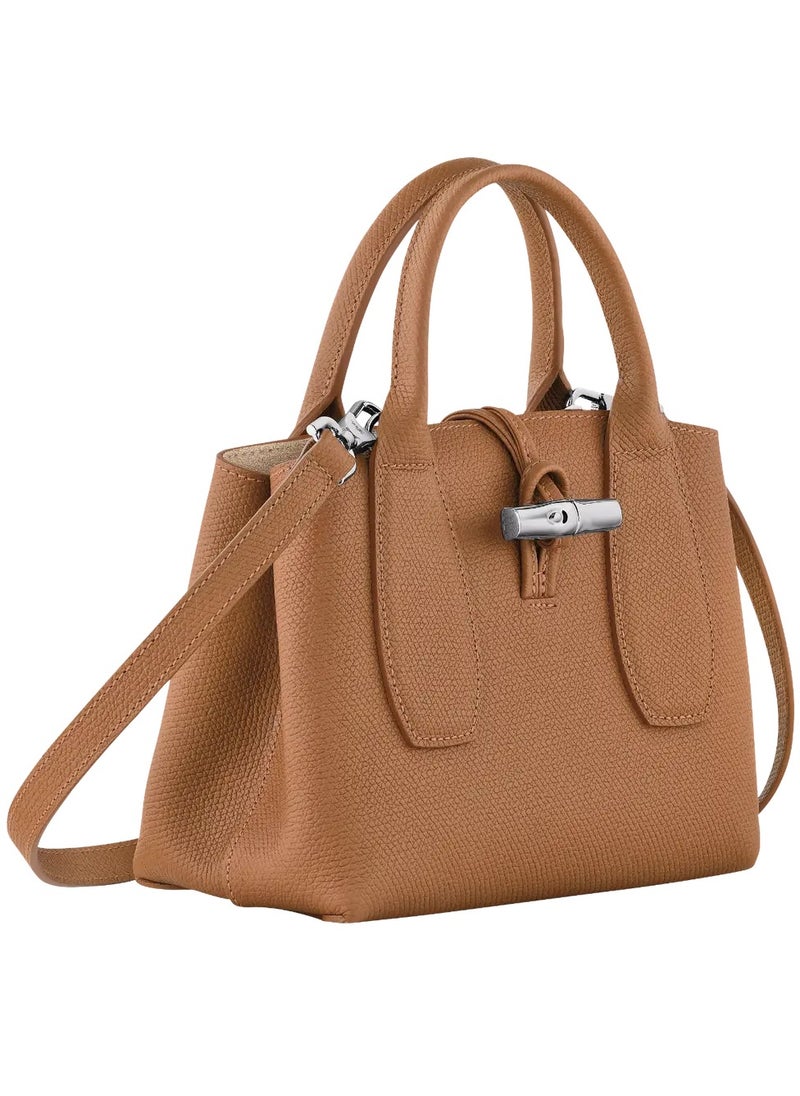 Roseau Small Leather Top Handle Bag