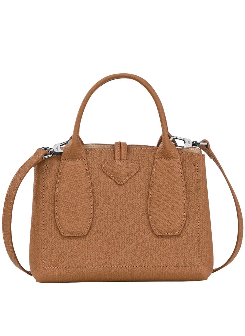Roseau Small Leather Top Handle Bag