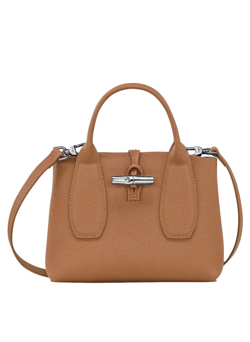 Roseau Small Leather Top Handle Bag
