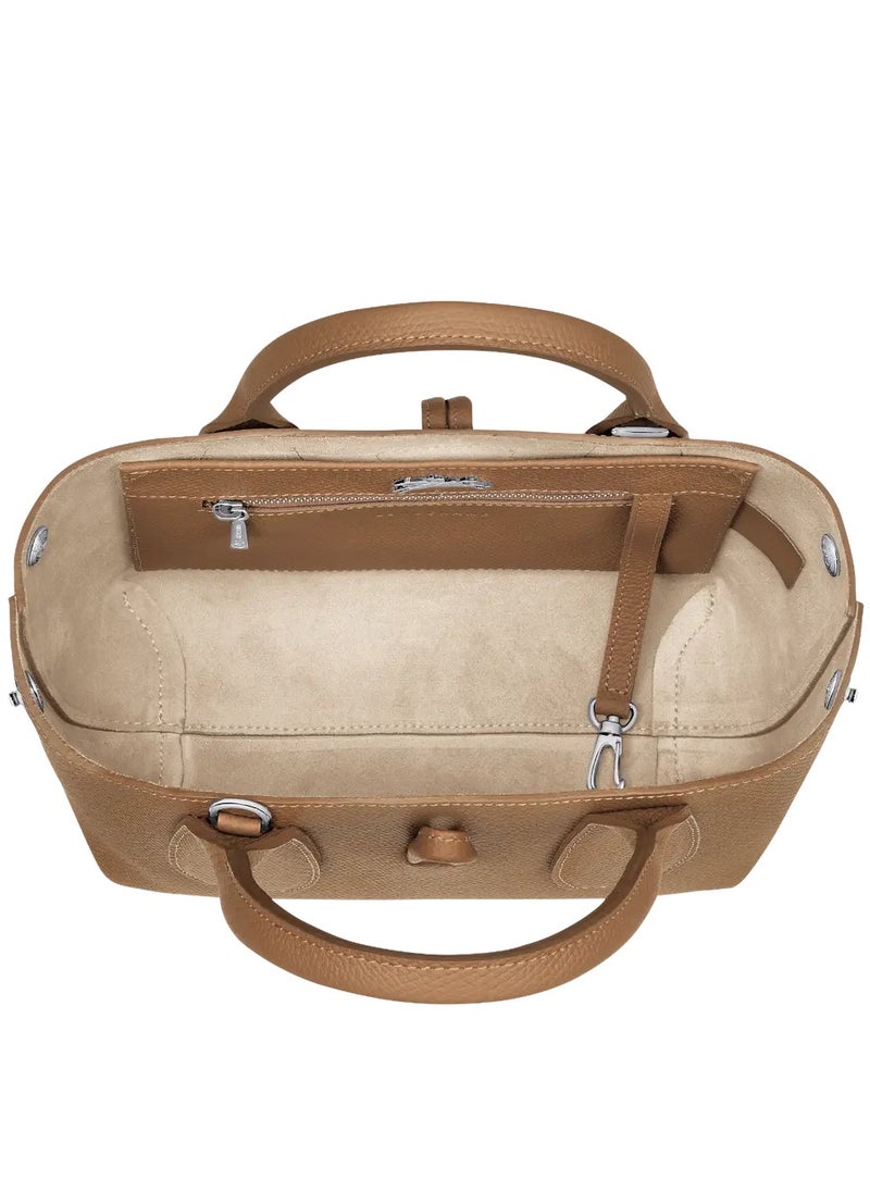 Roseau Small Leather Top Handle Bag