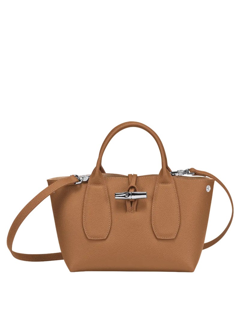 Roseau Small Leather Top Handle Bag