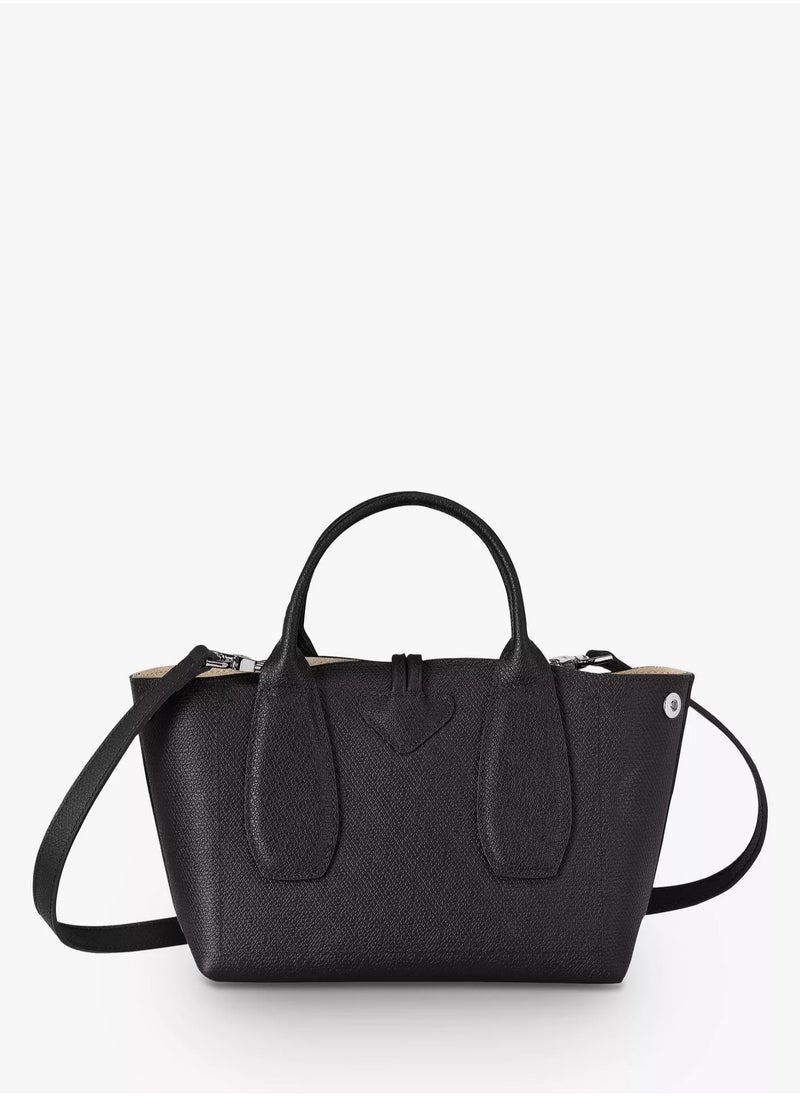 Roseau Small Leather Top Handle Bag
