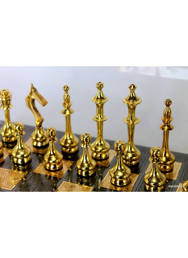 StonKraft Brass Chess Pieces Chessman Chess Coins Pawns (3.75