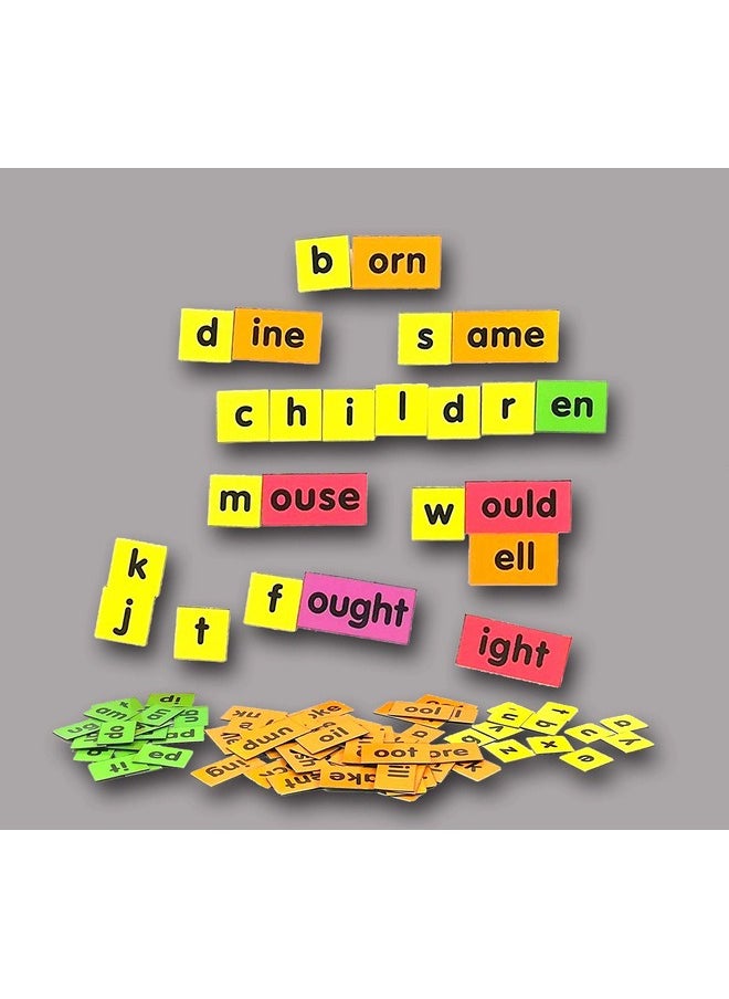 StonKraft English Language Word Family Kit (Vocabulary Enhancing) ~ 94 Tiles | (Does not Include Board)