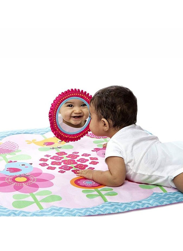 Factory Price Birds Printed Activity Play Gym With Removable Toys