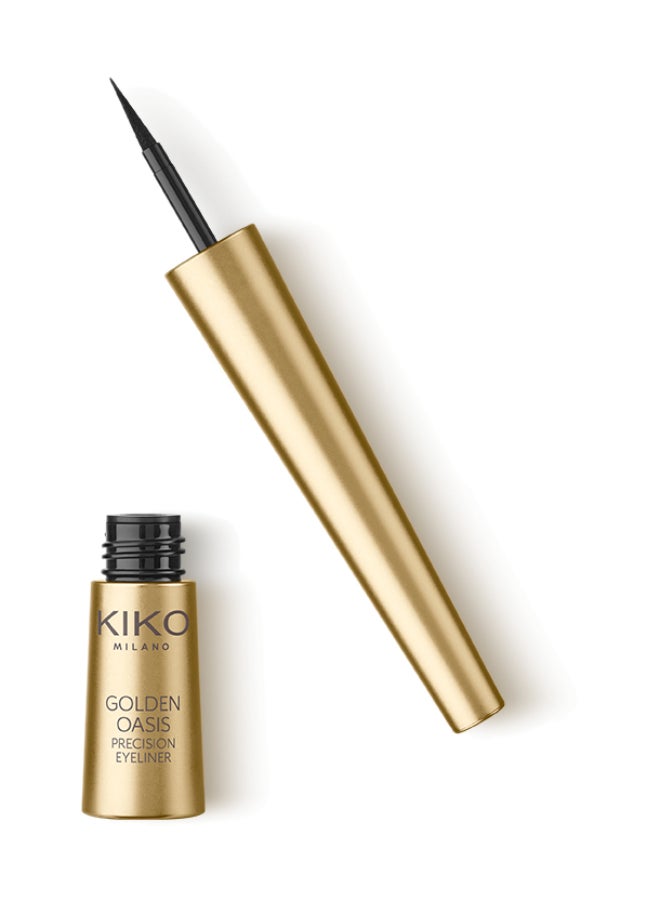 Golden Oasis Precision Eyeliner  Jet Black 01