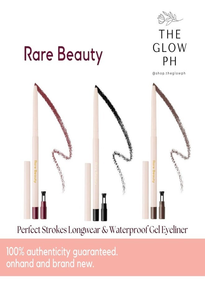 Rare Beauty by Selena Gomez Perfect Strokes Longwear & Waterproof Gel Eyeliner True Brown 0.25g