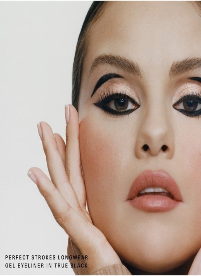 Rare Beauty by Selena Gomez Perfect Strokes Longwear & Waterproof Gel Eyeliner True Black - Black 0.25g