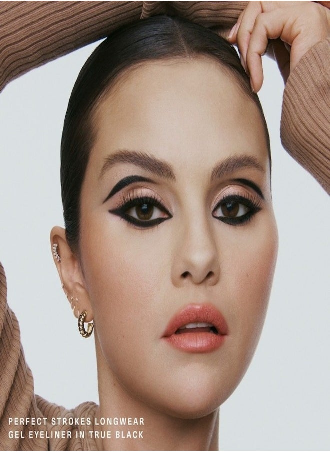 Rare Beauty by Selena Gomez Perfect Strokes Longwear & Waterproof Gel Eyeliner True Black - Black 0.25g