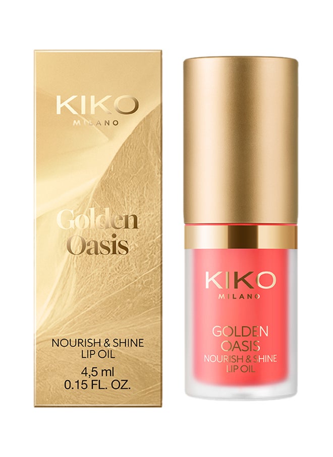 Golden Oasis Nourish And Shine Lip Oil  02