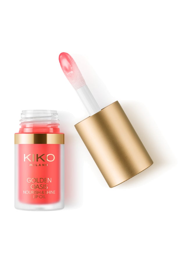 Golden Oasis Nourish And Shine Lip Oil  02