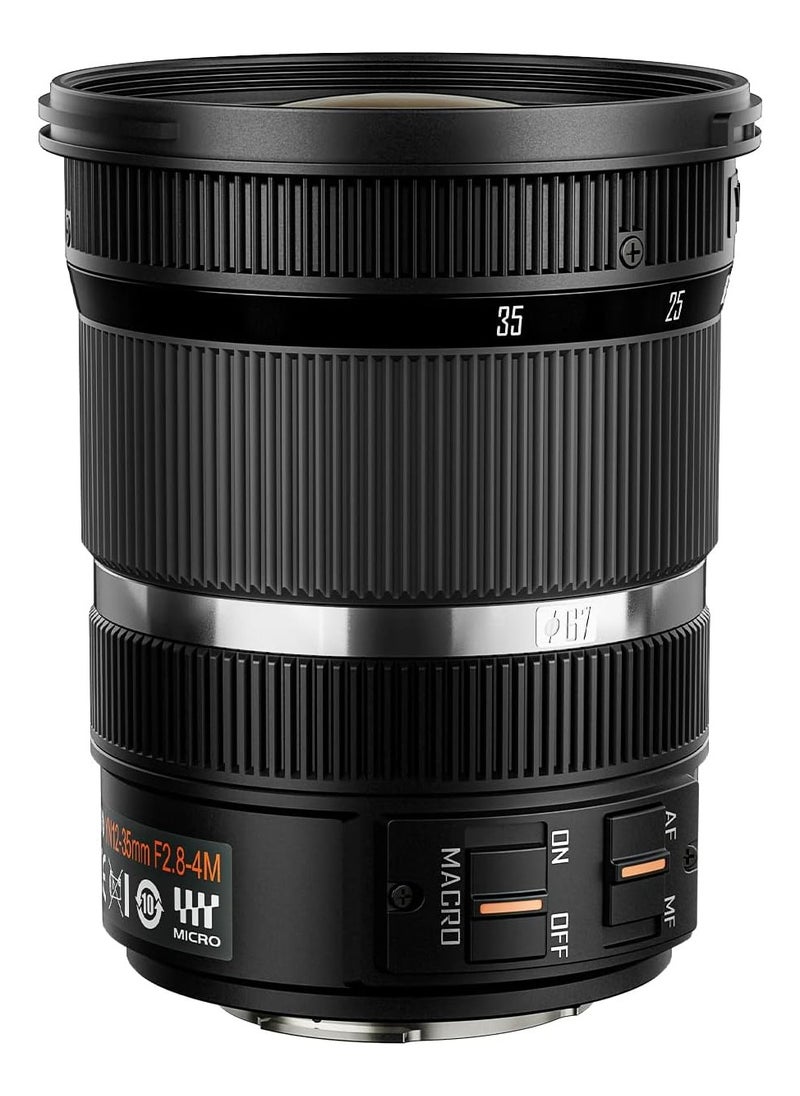 YONGNUO YN12-35mm F2.8-4M Standard Zoom Lens, ASPH Auto Focus for Micro Four Thirds Cameras Panasonic LUMIX Professional Camera Lens