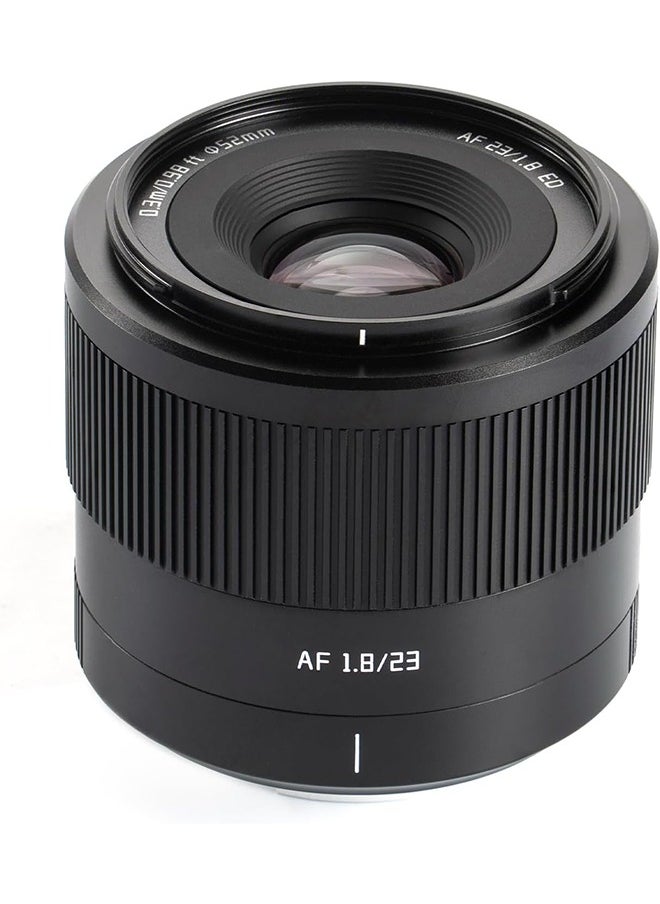 TTArtisan 23mm F1.8 X-Mount APS-C STM Auto Focus Lens for Fujifilm Fuji X-Mount Cameras X-A5 X-A7 X-M5 X-H2S X-T100 X-T20 X-T200 X-T3 X-T30 X-T30II X-T4 X-T5 X-T50 X-Pro1 X-Pro2 X-Pro3 X-E1 X-E2 X-E2S