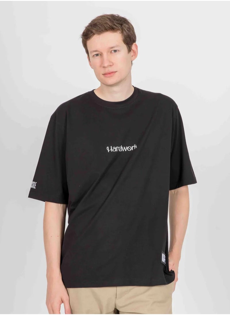 KA-1 HARD WORK T-SHIRT BLACK