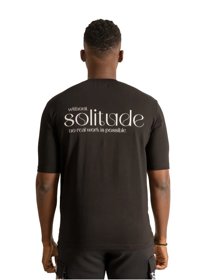 KA-1 SOLITUDE T-SHIRT BLACK