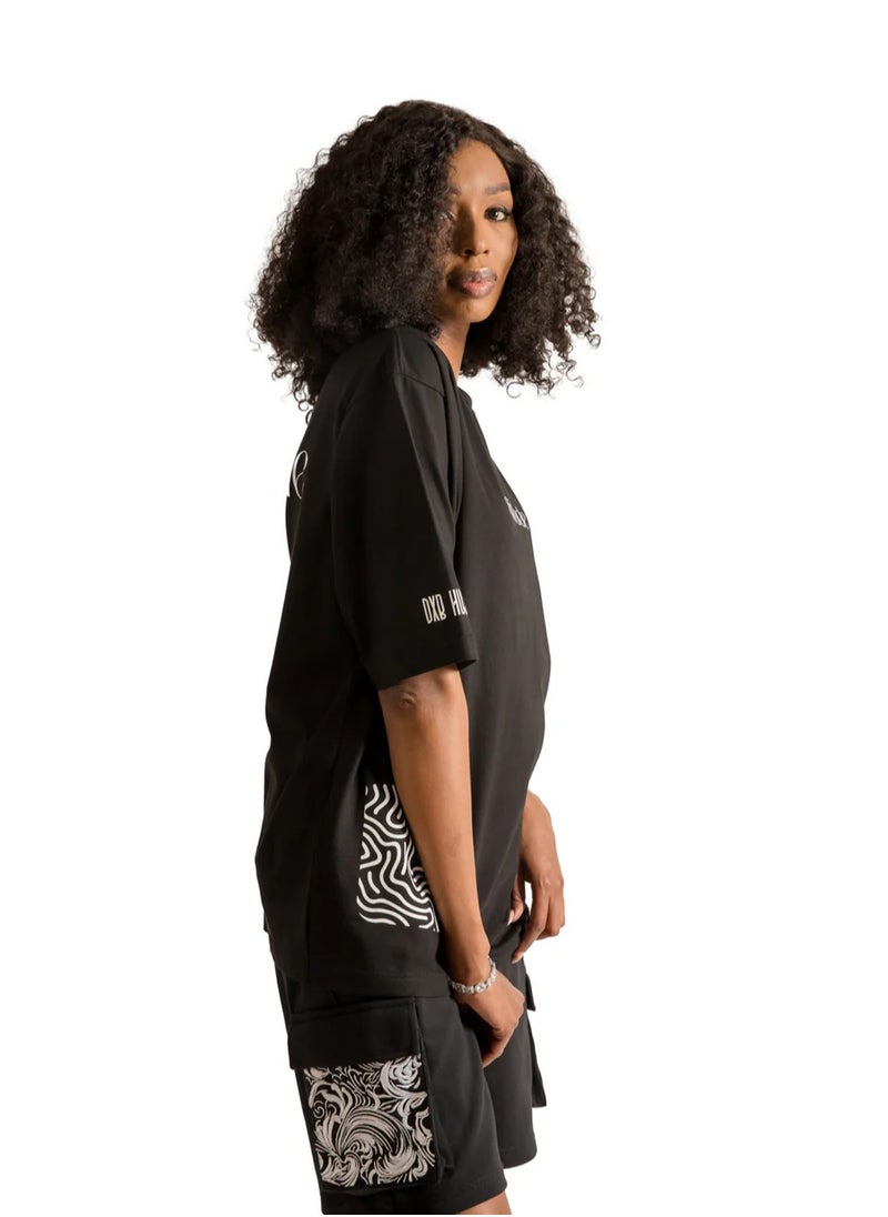 KA-1 SOLITUDE T-SHIRT BLACK