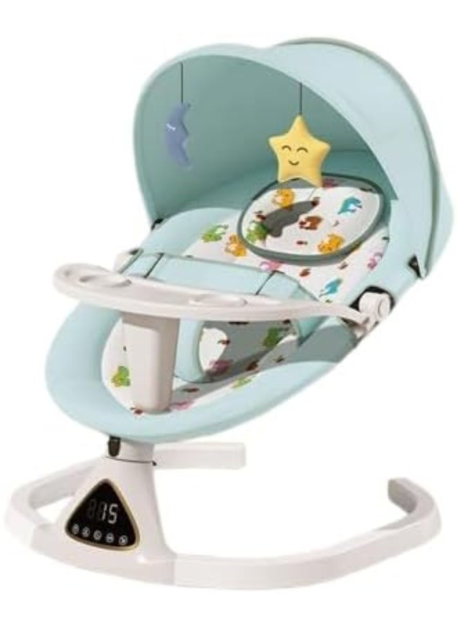 SUPAAR Baby Swings for Infants, Portable Bluetooth Enabled Baby Rocker