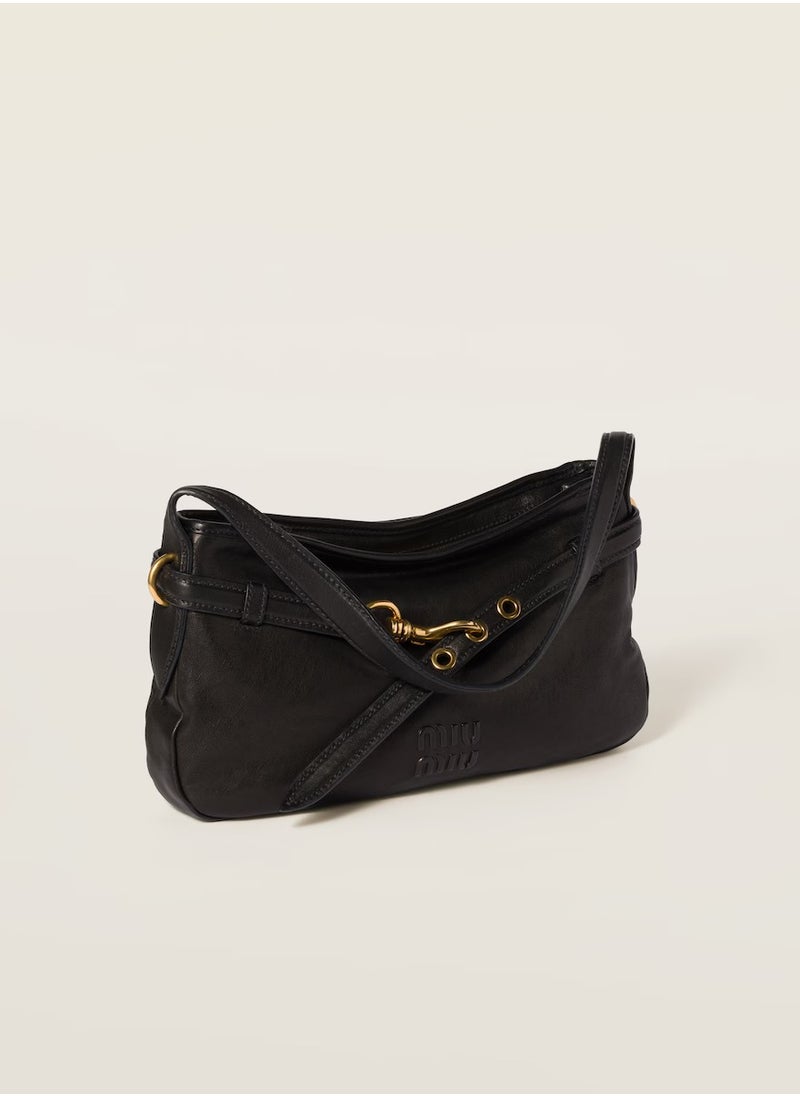 MIU Aventure nappa leather bag