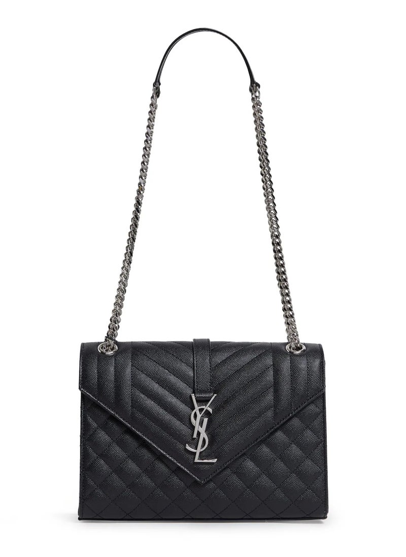 Medium Envelope Matelassé Shoulder Bag