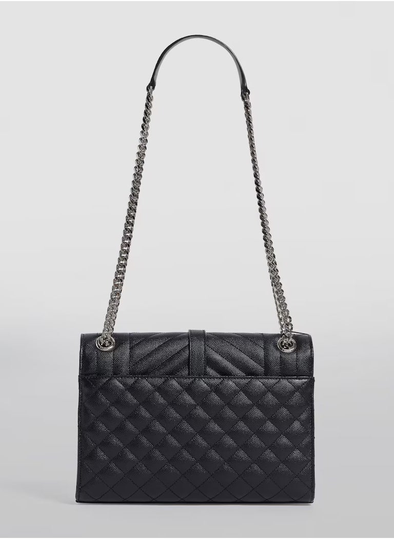 Medium Envelope Matelassé Shoulder Bag