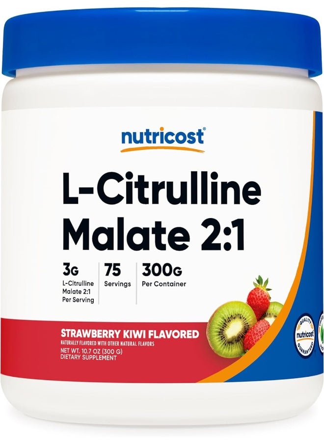 L-Citrulline Malate 2:1 300 Gram Strawberry Kiwi