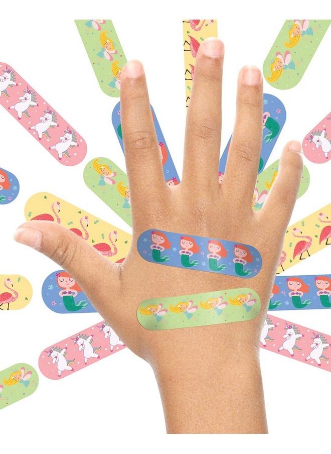 Aya Papaya Ouchie Non-Toxic Printed Bandages Double Combo (40 Pack) - Yellow & Lavender