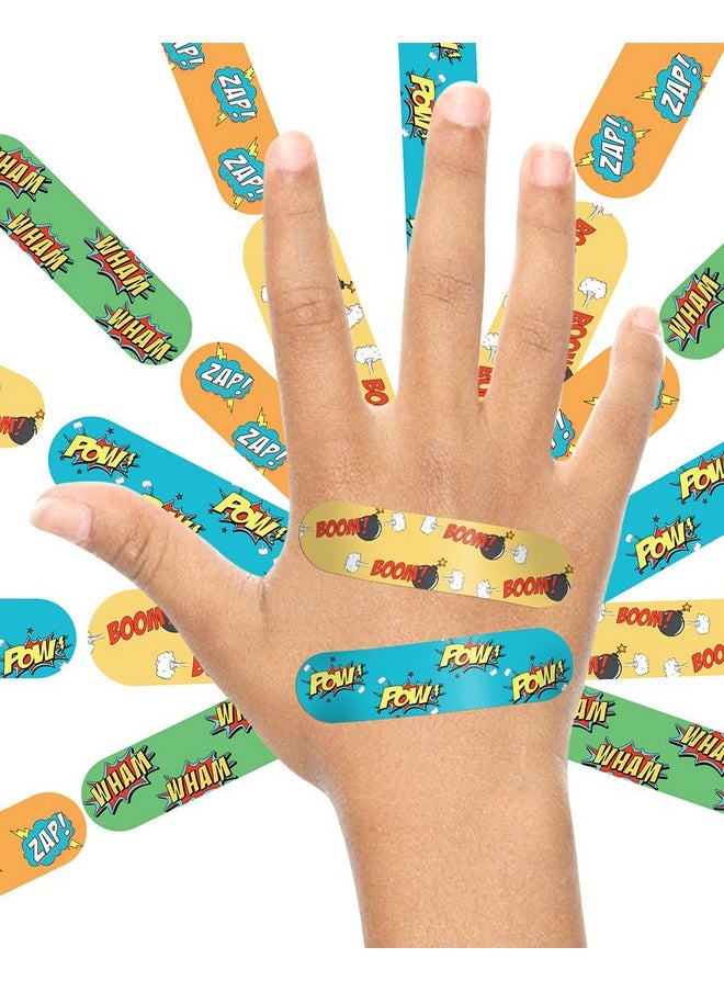 Aya Papaya Ouchie Non-Toxic Printed Bandages Double Combo (40 Pack) - Yellow & Lavender