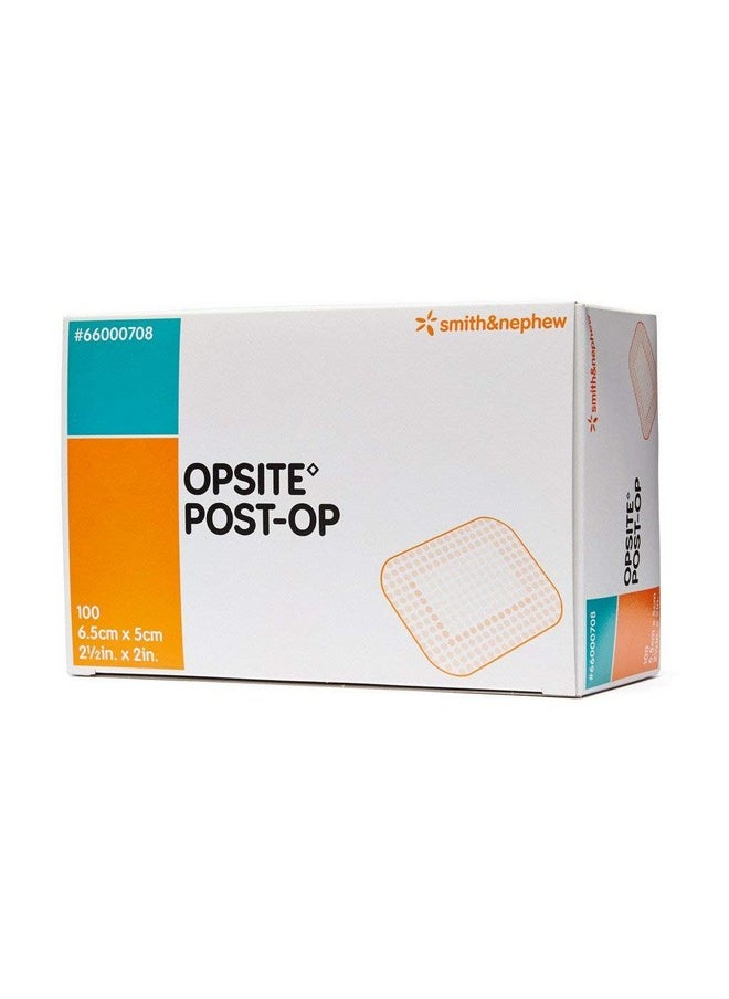 Opsite Post-Op Waterproof Dressing, Size - 6.5cm x 5cm pack of 25
