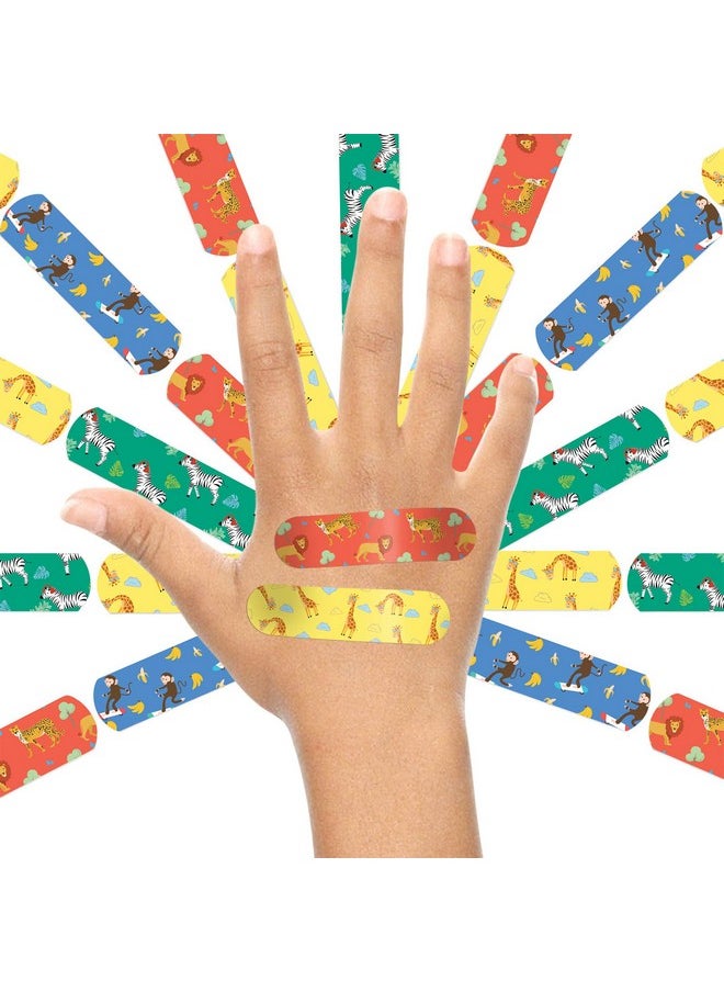 Aya Papaya Ouchie Non-Toxic Printed Bandages Double Combo (40 Pack) - Pink & Orange