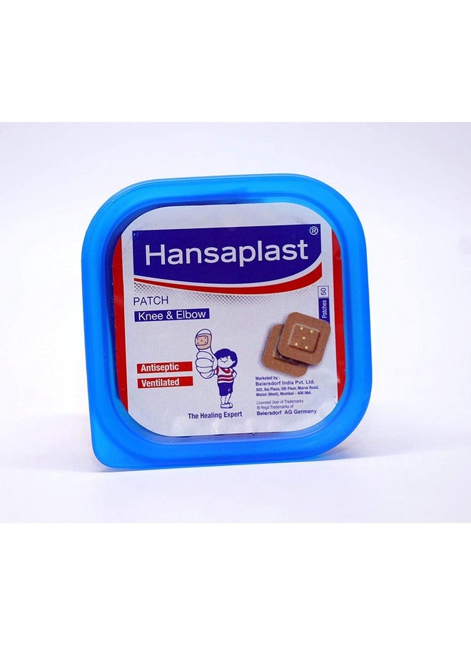 Hansaplast Vantilated all purpose Spot(50pcs) and Patch (50pcs) With Hansaplast Regular First Aid dressings 100+40 free Regular strips pack