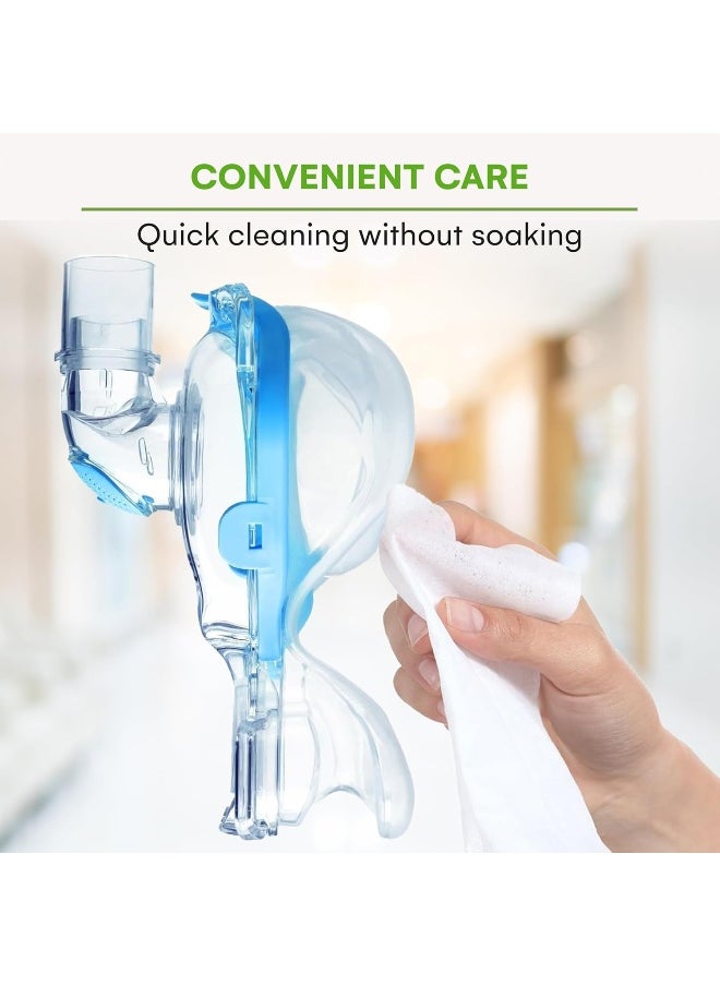 Care Touch CPAP Cleaning Mask Wipes - Citrus Scent, Lint Free - 70 Wipes, Pack of 3-210 Wipes Total