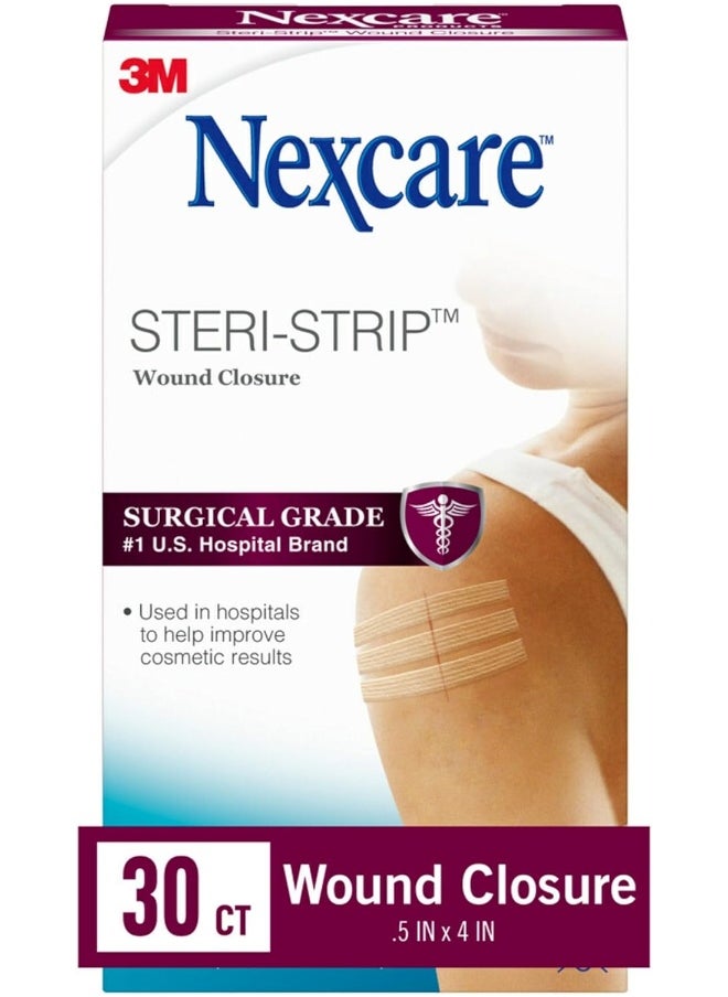 Nexcare Steri-Strip Wound Closure, 30 Count