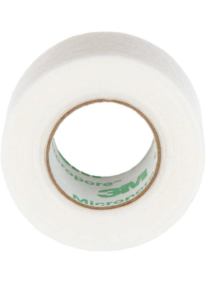 3M Micropore Tape 1350-1 (2 Rolls, 1 x 10 Yards)