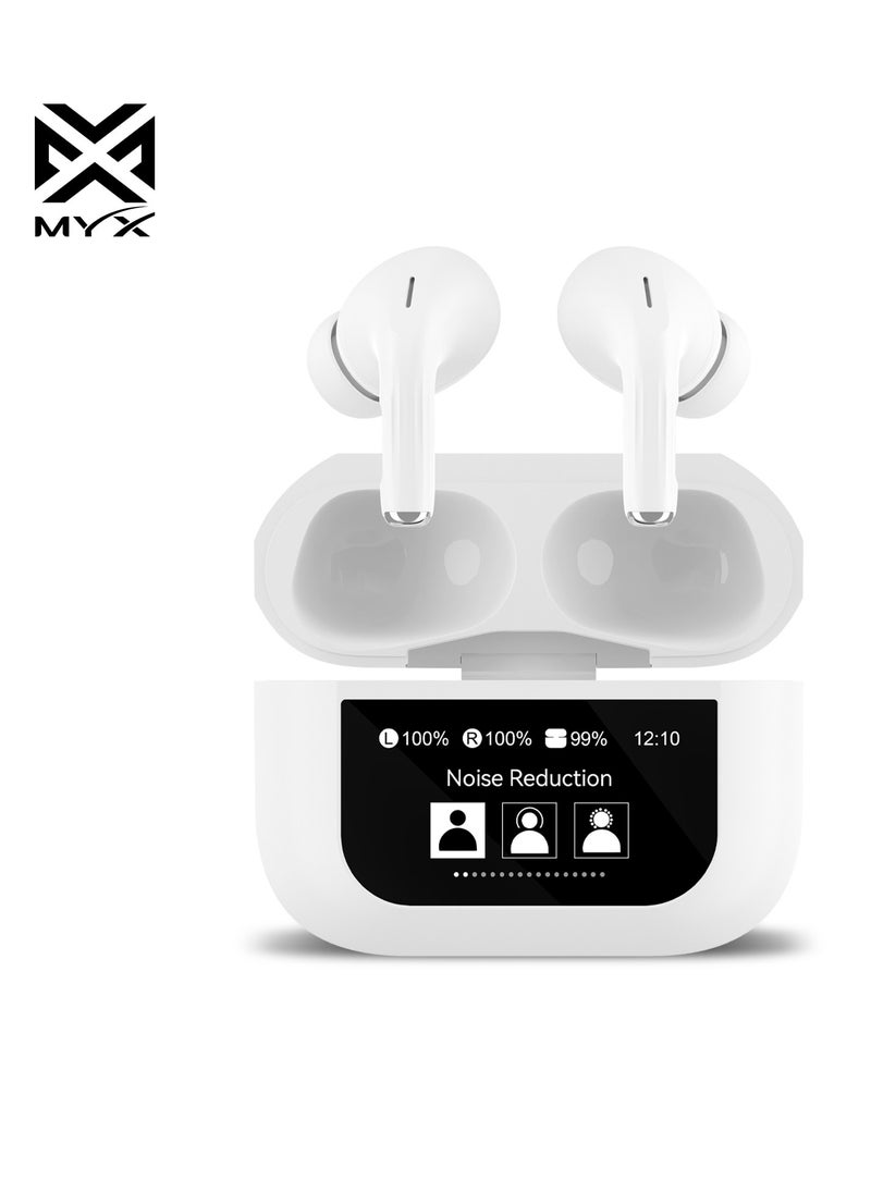 Mysmart Buds – Bluetooth Earbuds with ANC Technology - White