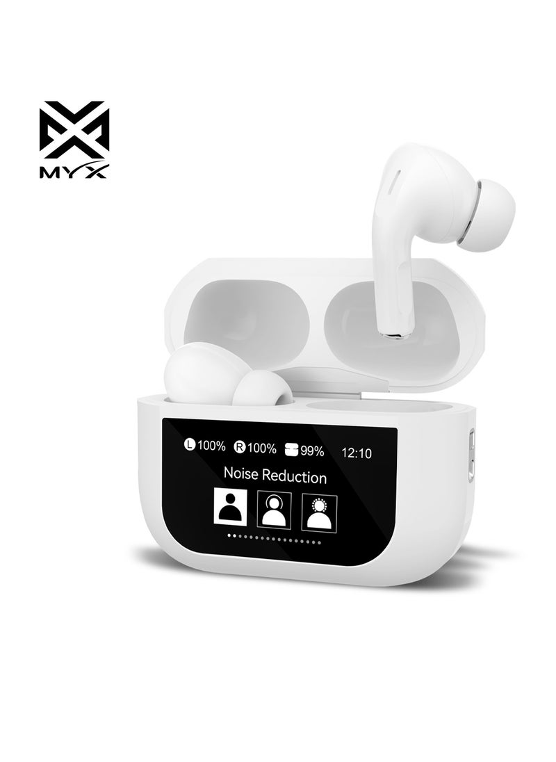 Mysmart Buds – Bluetooth Earbuds with ANC Technology - White
