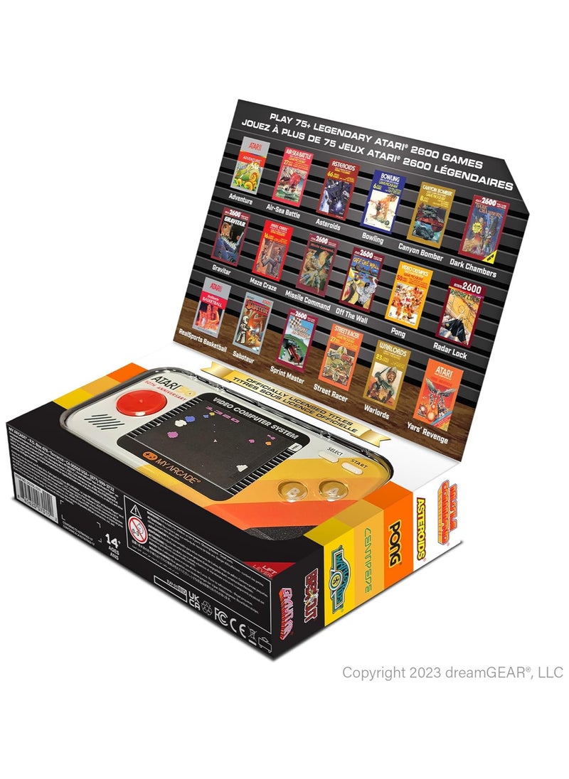 My Arcade Atari Pocket Player Pro: Portable Video Game System with 100 Games, 2.75