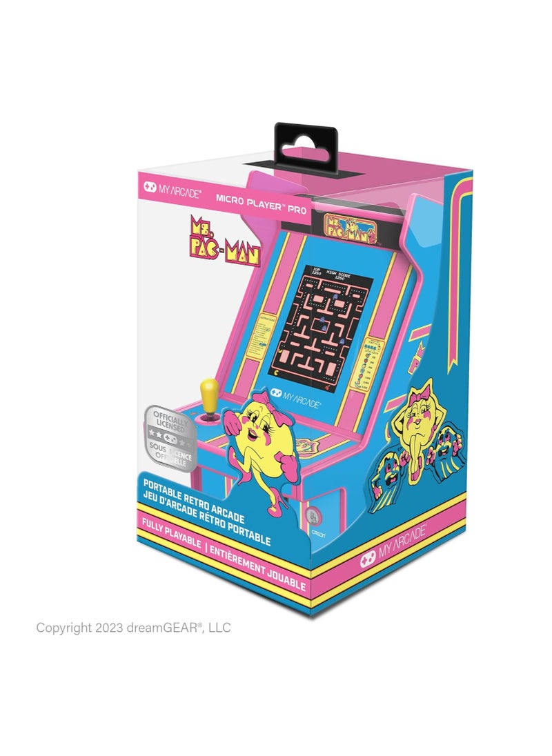 My Arcade Ms. Pac-Man Micro Player: 100 Games, 6.75