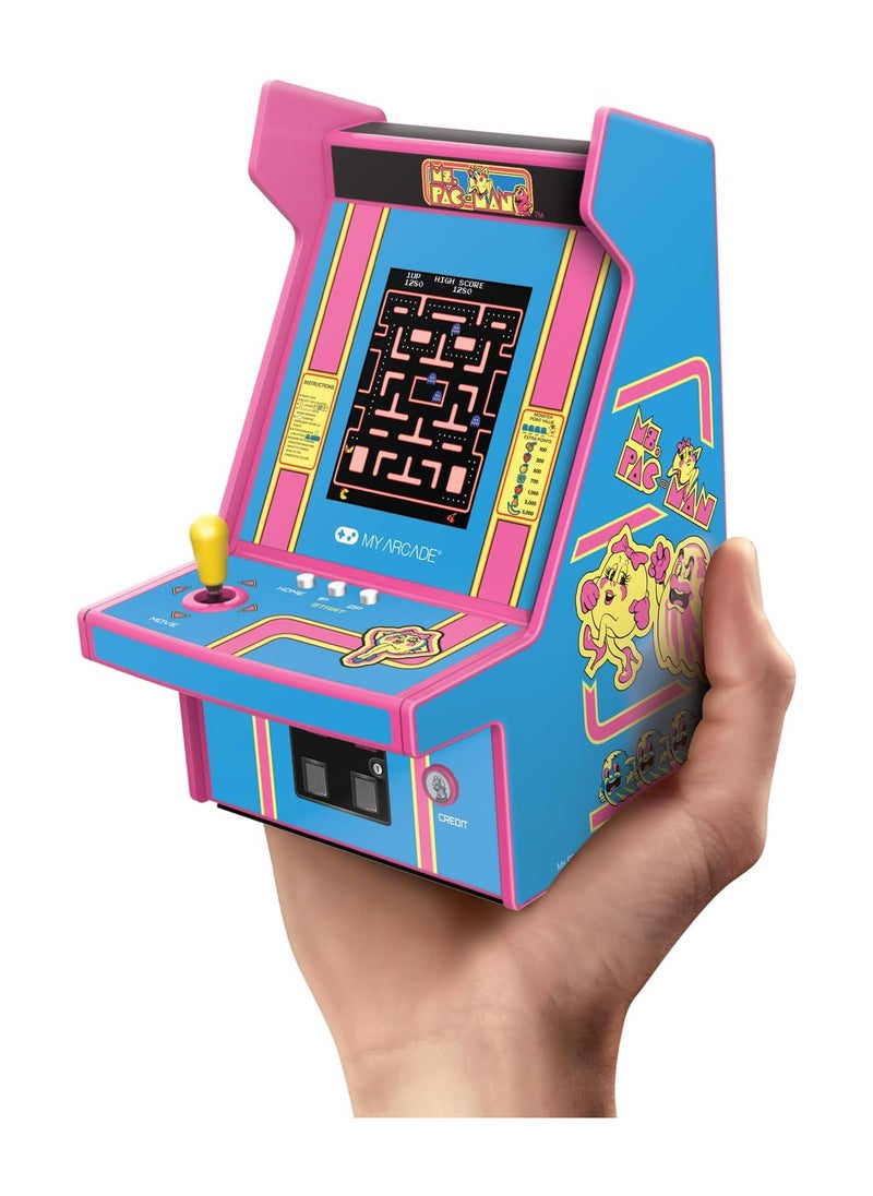 My Arcade Ms. Pac-Man Micro Player: 100 Games, 6.75