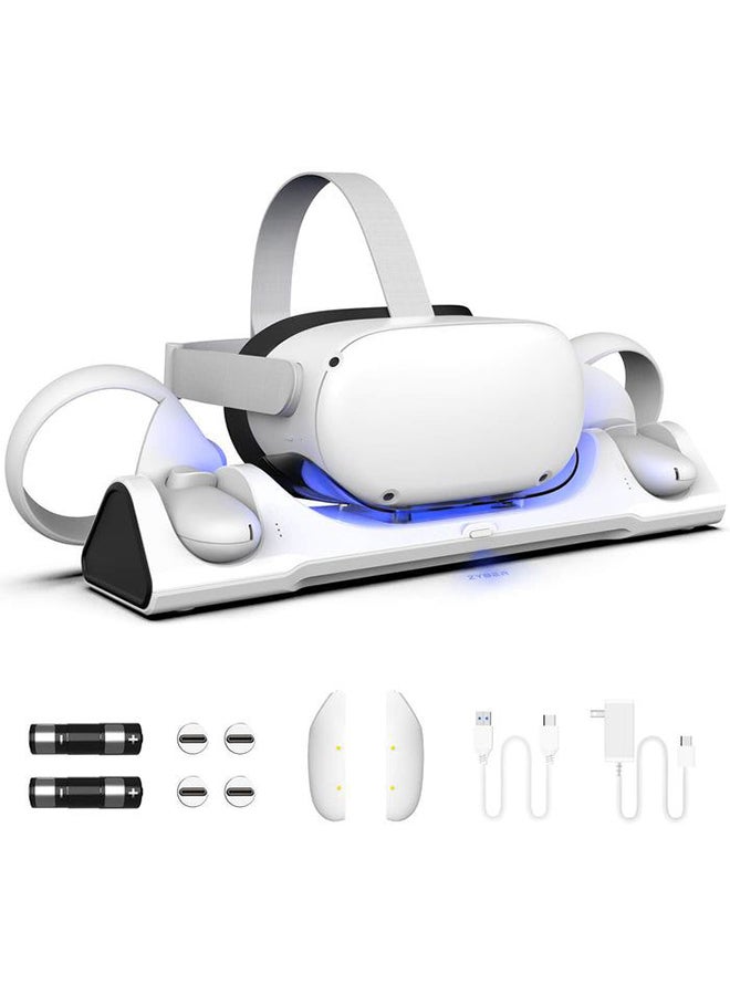 ZyberVR Charging Dock Headset and Controllers VR Quest 2