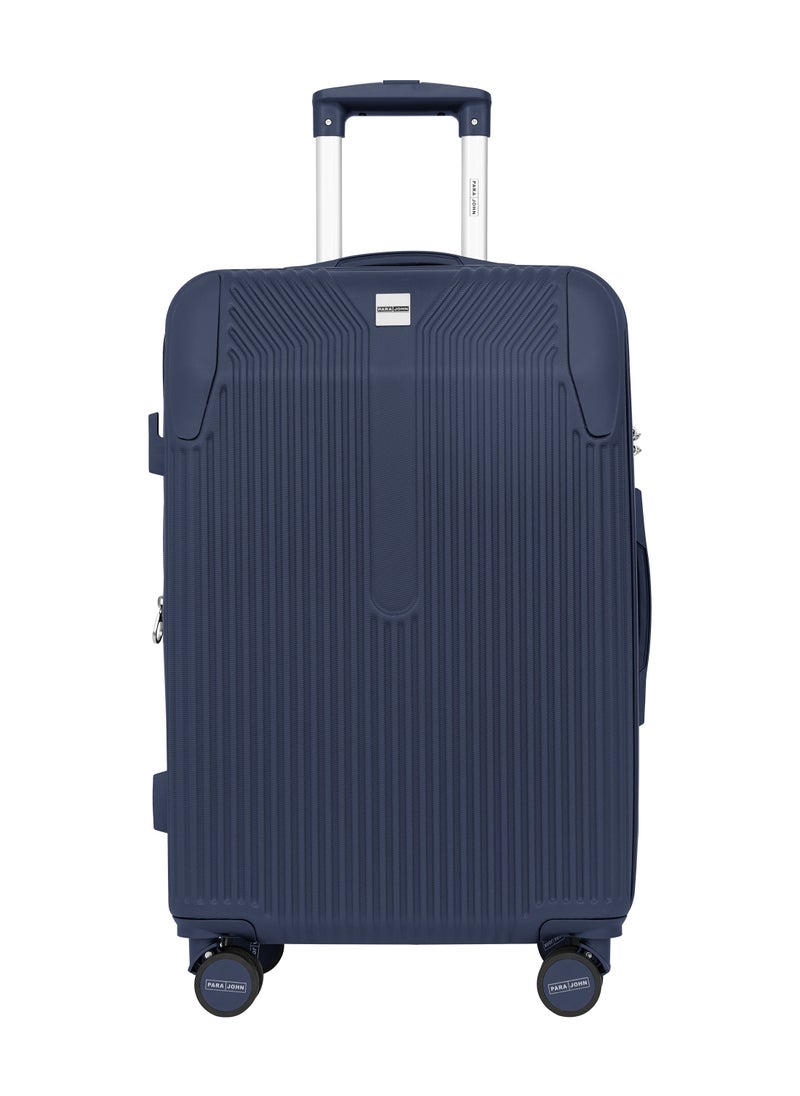 Sentra 3 Pieces ABS Luggage Trolley Set - Dark Blue
