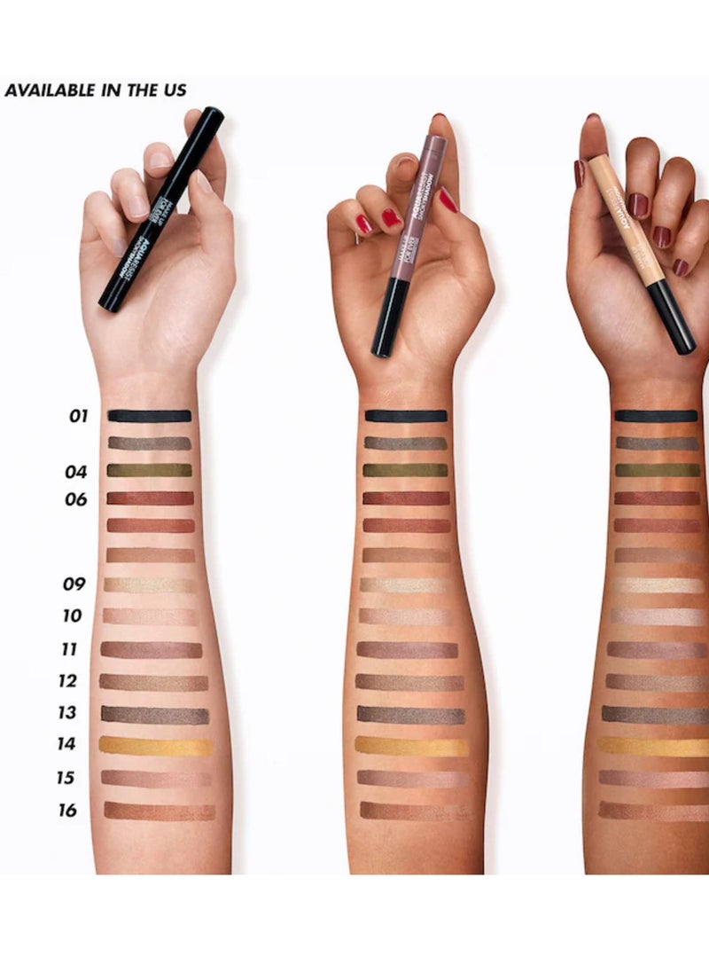 MAKE UP FOR EVER Aqua Resist Smoky Eyeshadow Stick- 06 Earth, 1.4g