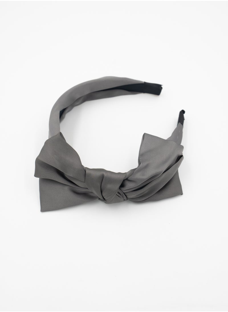 DDaniela Headband Girls Dark Grey