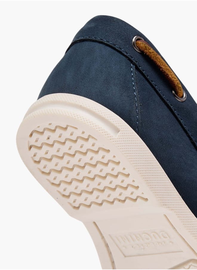 Boys Solid Slip-On Mocassins