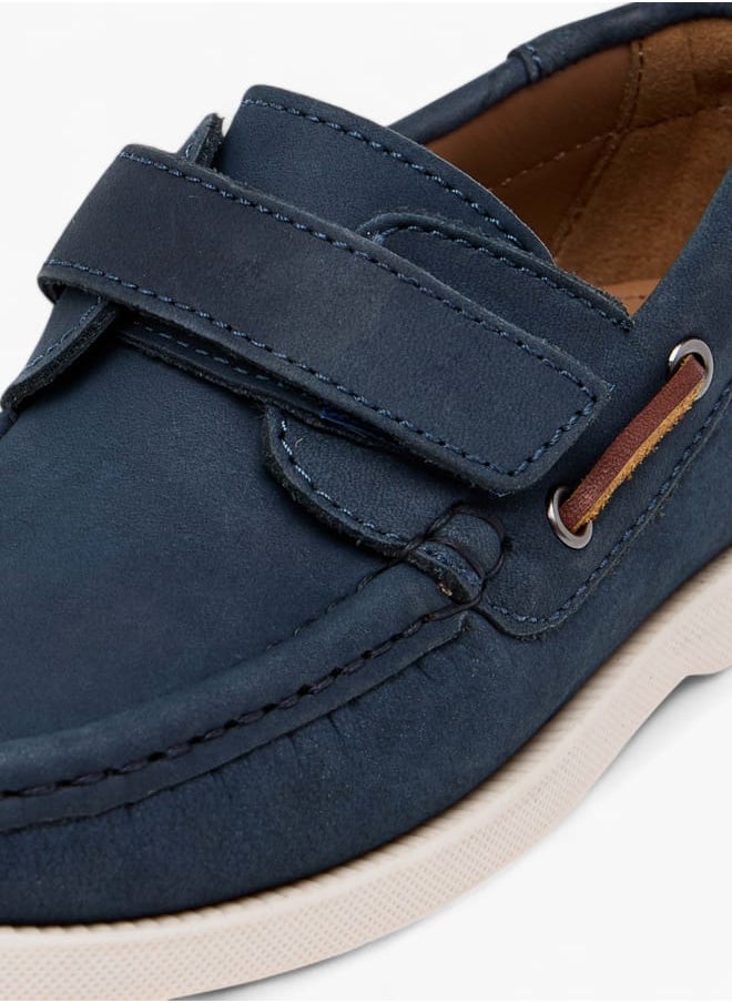 Boys Solid Slip-On Mocassins