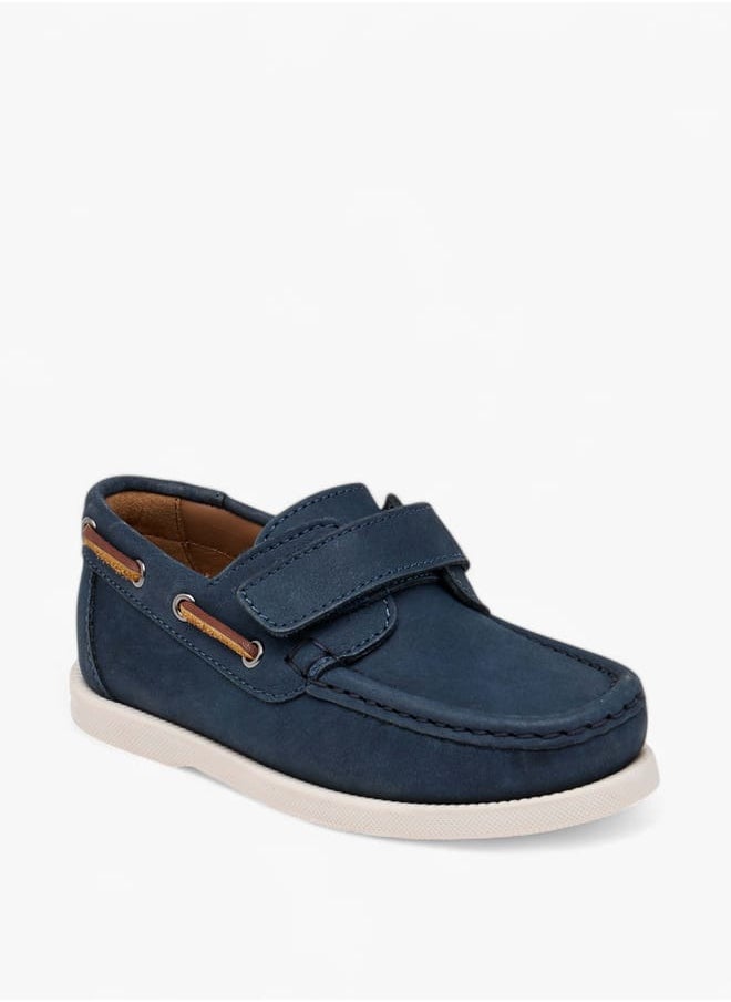 Boys Solid Slip-On Mocassins